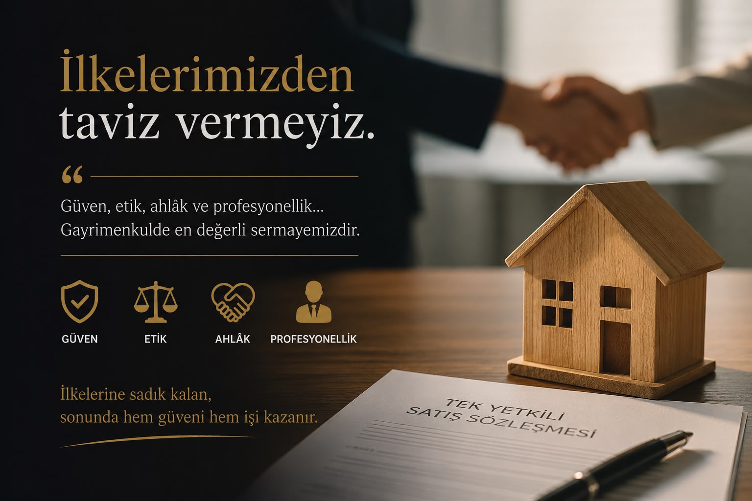 PRENSİPLER KAZANDIRIR